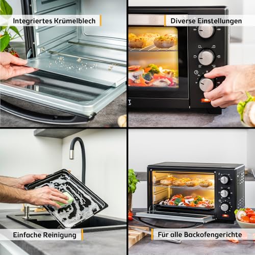 Thumbnail 6 de TZS First Austria Mini-Backofen 20L mit Umluft – kompakt, vielseitig & zuverlässig