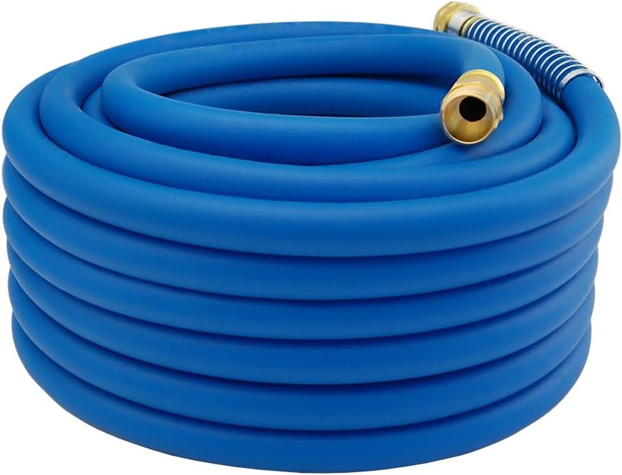 Detalle de Guitrees 75FT 5/8 Rubber Garden Hose, 200 PSI, Five-Layer Braiding
