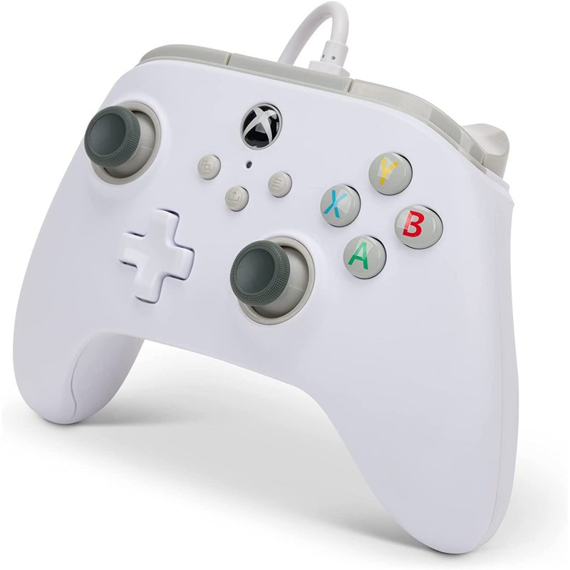 Thumbnail 2 de PowerA Mando con Cable Blanco para Xbox Series X/S — calidad licenciada y cable de 3 m