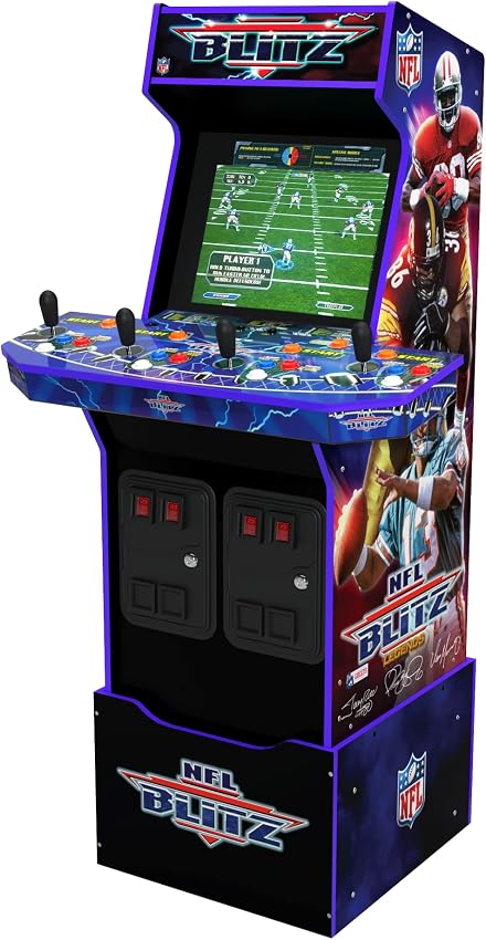 Thumbnail 1 de Arcade1Up NFL Blitz Máquina de Arcade 🏈