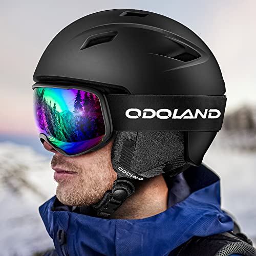 Thumbnail 8 de Odoland Kit casco da sci regolabile con occhiali UV400
