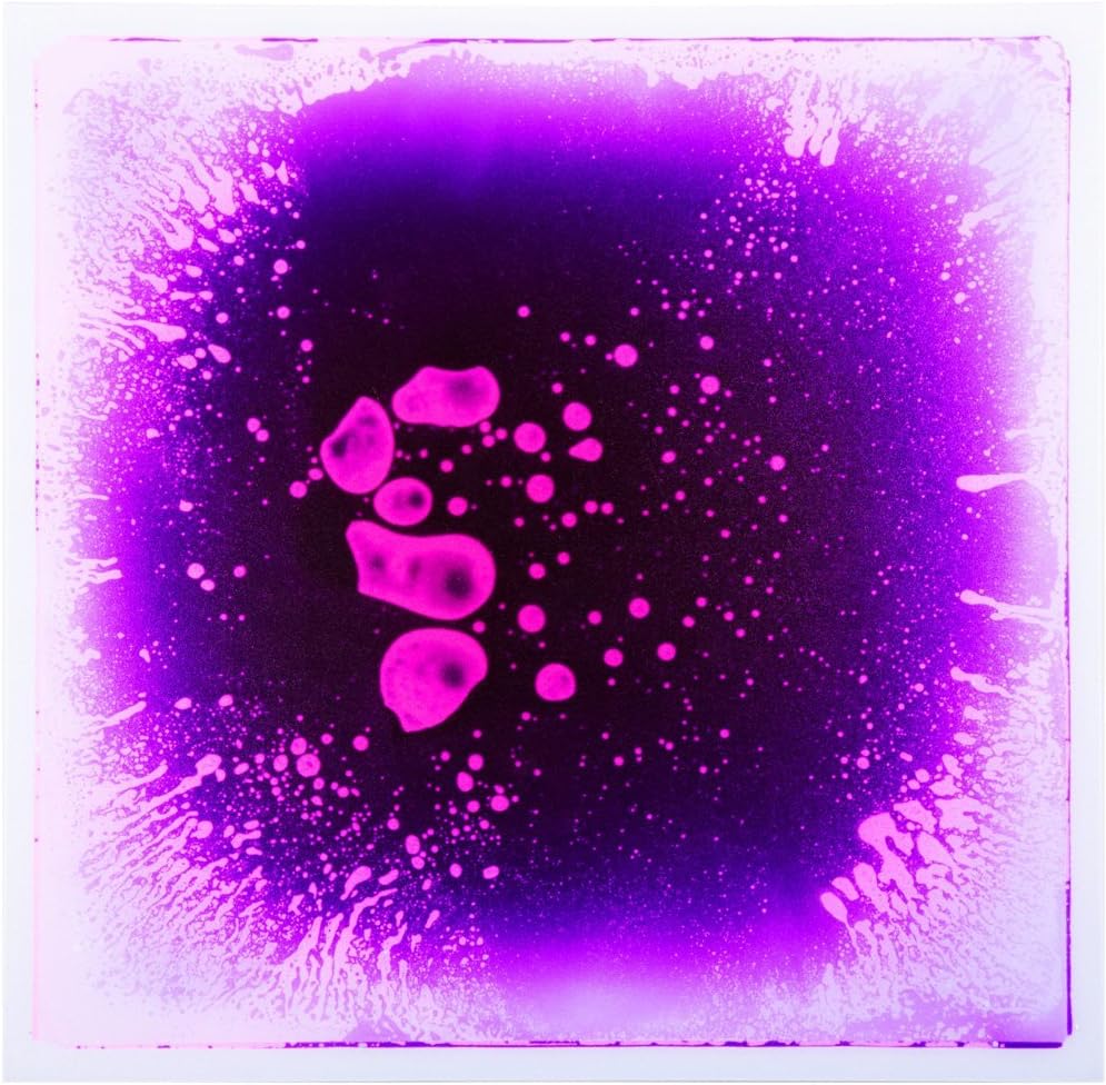 Detalle de Art3d 1-Pack Fancy Liquid Floor Tile for Kids Room (Purple)