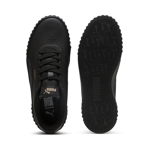 Detalle de PUMA Carina 3.0 Damen-Sneaker, Black Gold, EU 39, reguläre Weite
