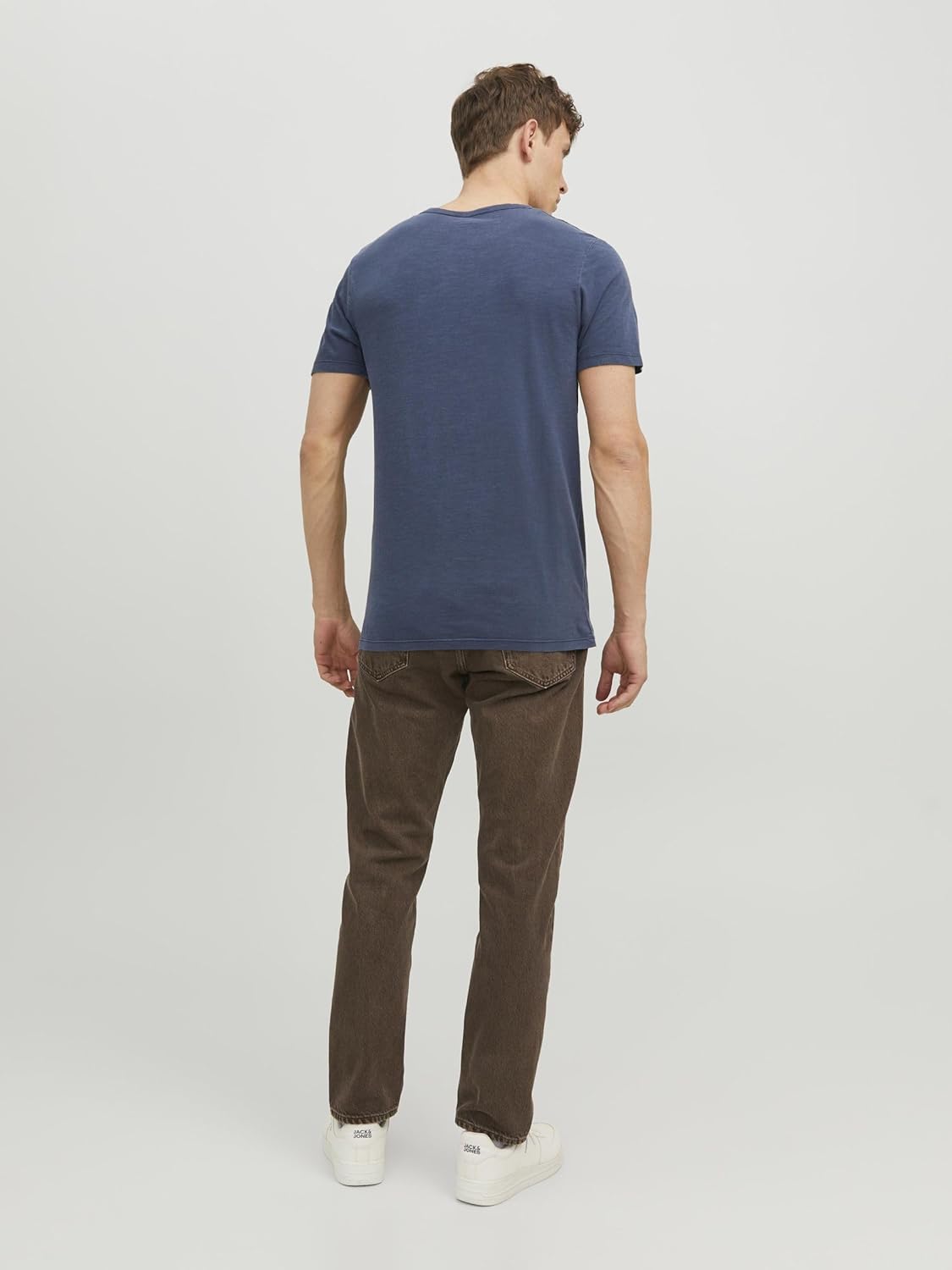 Thumbnail 2 de JACK & JONES T-Shirt Melange con collo a spacco