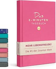 Detalle de 6-Minuten Tagebuch für Erwachsene 2026 — Dankbarkeitstagebuch 📔