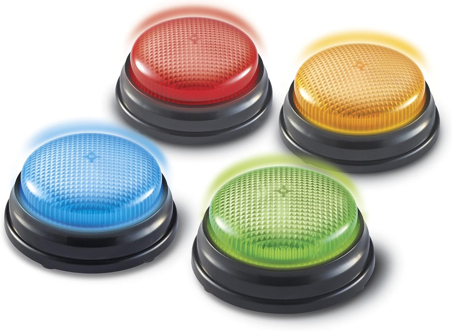 Thumbnail 1 de Learning Resources Set Buzzers Luci e Suoni per Bambini 3+ – 4 Pulsanti Colorati per Quiz e Attività di Gruppo