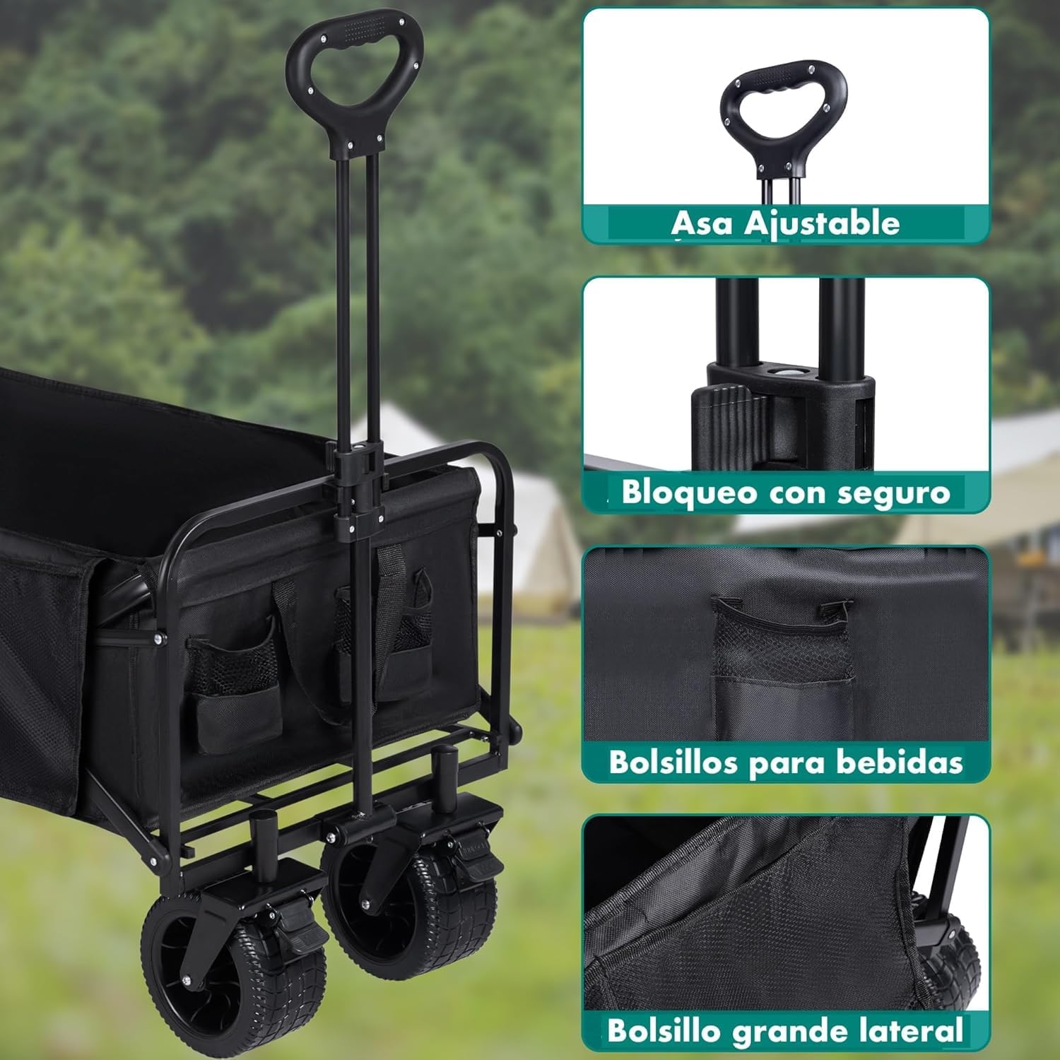 Thumbnail 3 de Carro de Mano Plegable Carga 150 kg