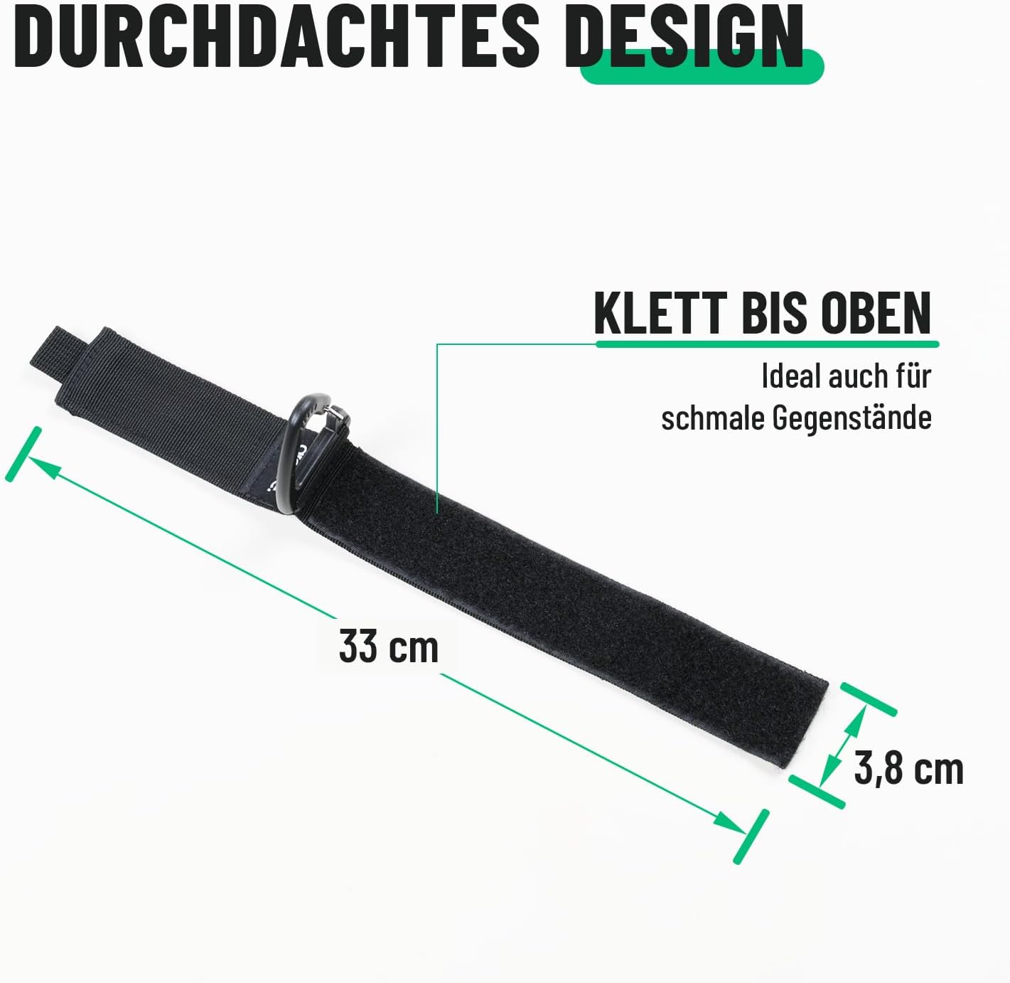 Thumbnail 6 de Greate 6x Verlängerungskabel-Organizer mit Klettband & Haken, bis 22 kg Tragkraft
