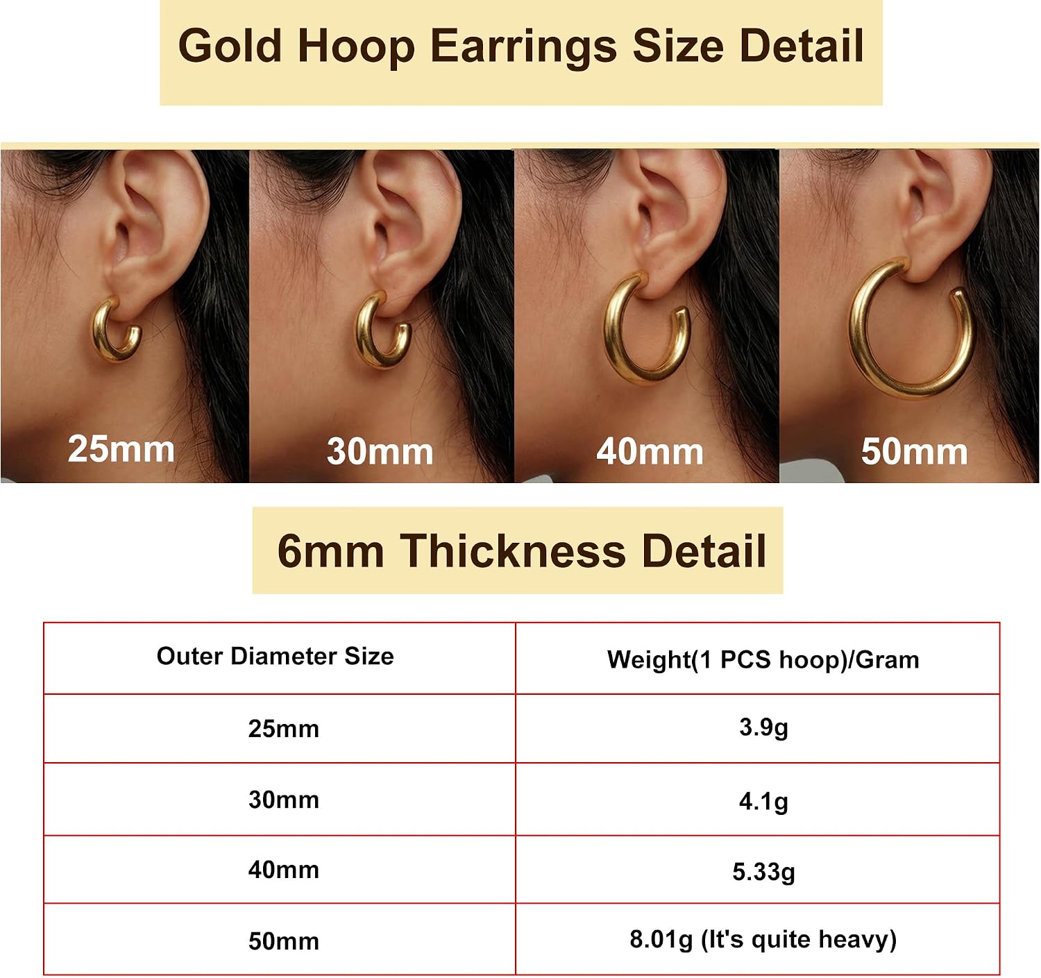 Detalle 2 de Sterling Silver Hoop Earrings