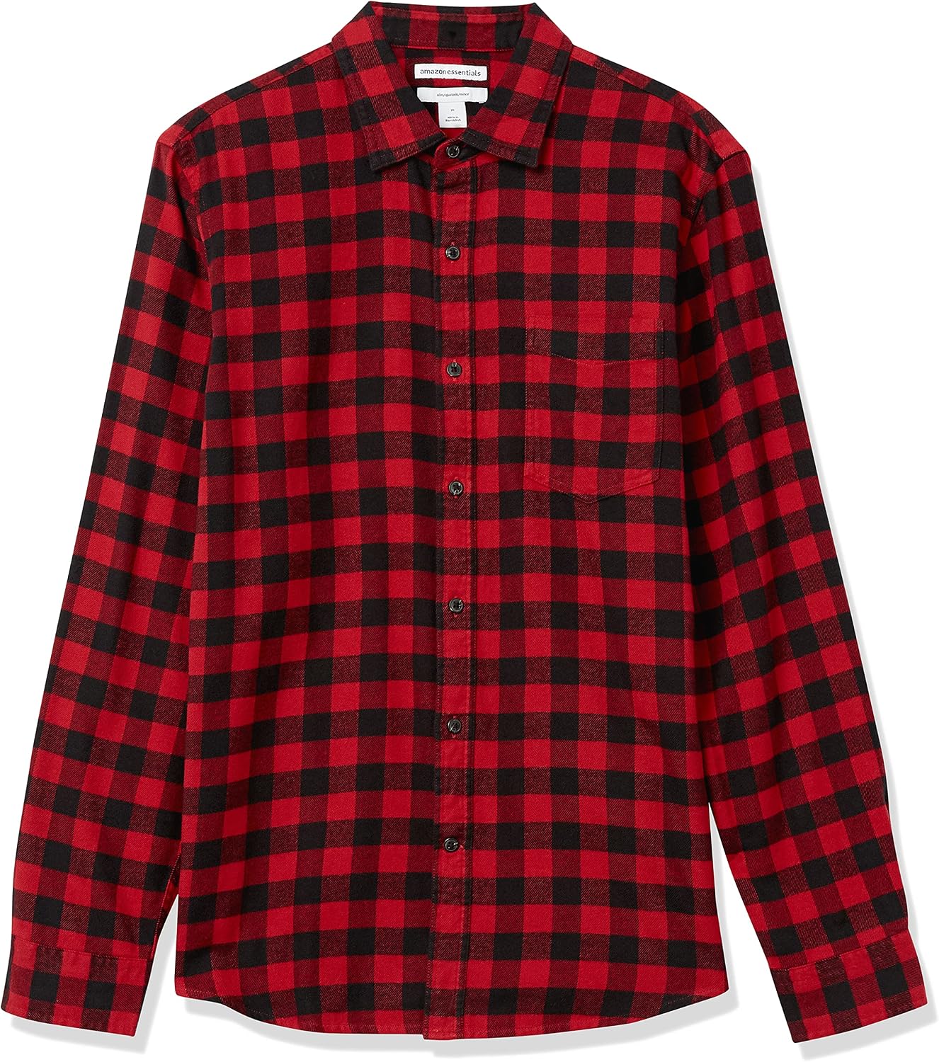 Thumbnail 6 de Amazon Essentials Men's Slim-Fit Flannel Shirt, Long Sleeve Button Down Plaid