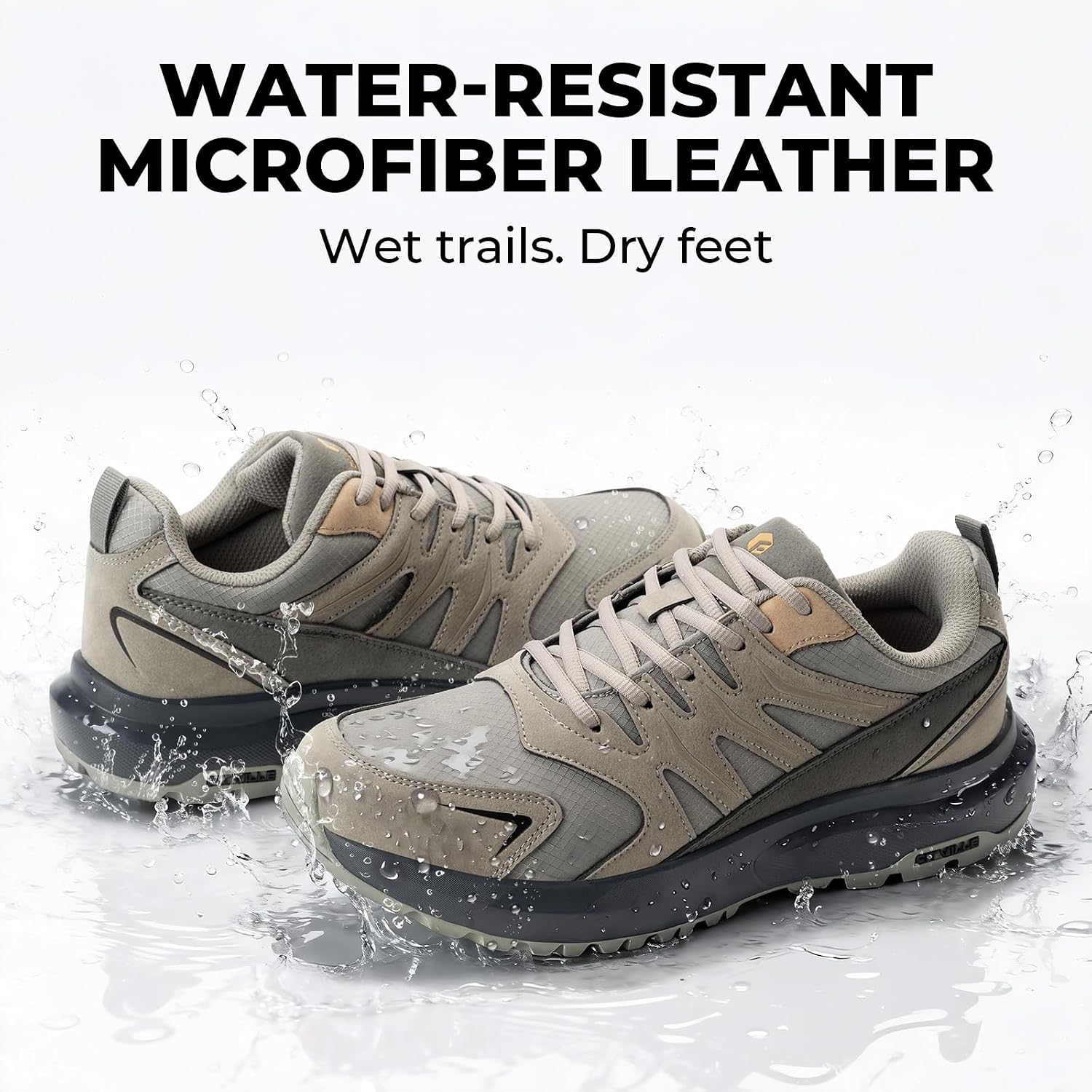 Detalle de FitVille Sturdy Core V4 hiking shoes, extra wide