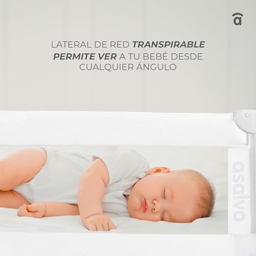 Thumbnail 8 de Asalvo Barrera de Cama de 150 cm (extra alta) para niños, abatible y plegable