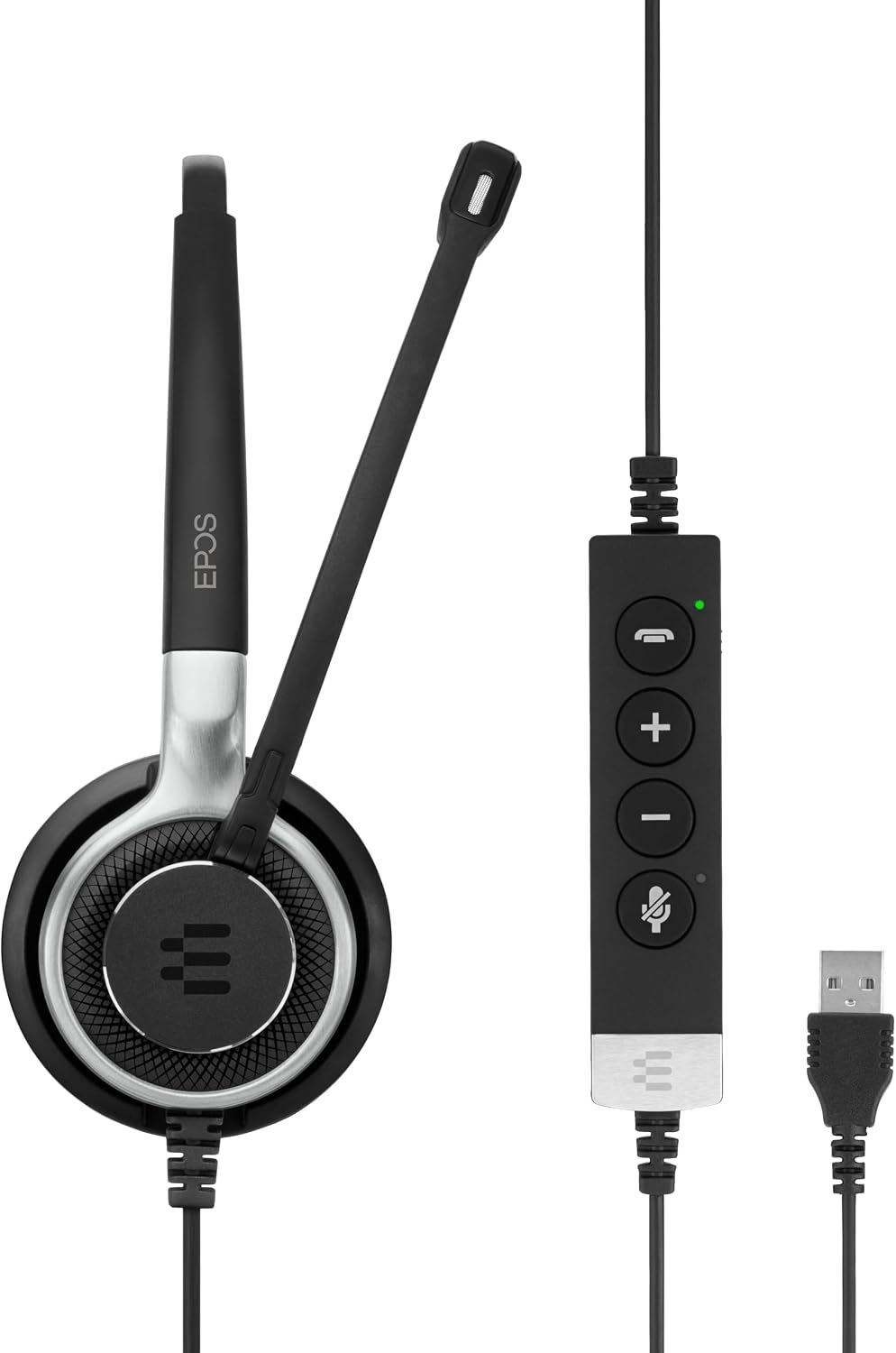 Detalle de Sennheiser SC 660 USB ML – dwustronny zestaw słuchawkowy USB z mikrofonem