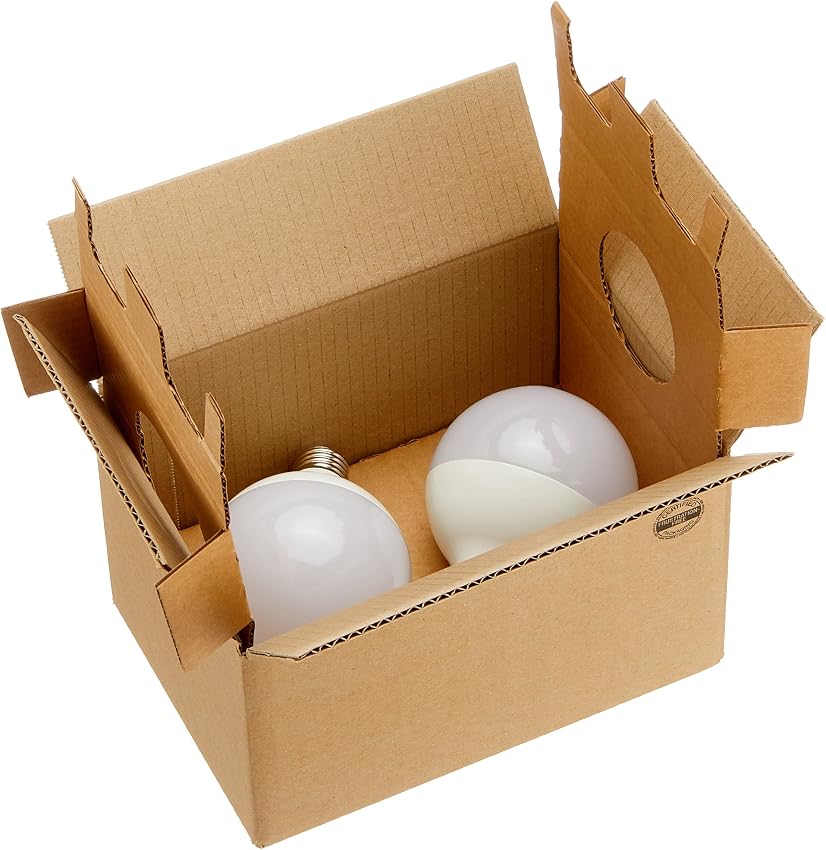 Thumbnail 6 de Amazon Basics Bombilla LED E27 G93 Globo 14.5W 💡 Pack de 2