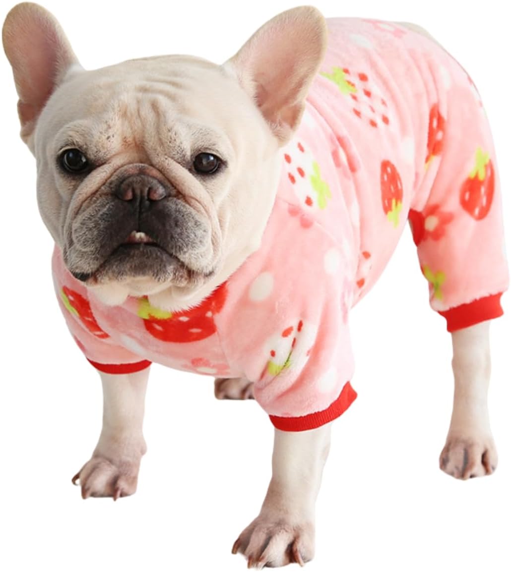 Thumbnail 6 de BT Bear Dog Pajamas Soft Warm Fleece Jumpsuit (Grey, XL) for small to medium dogs