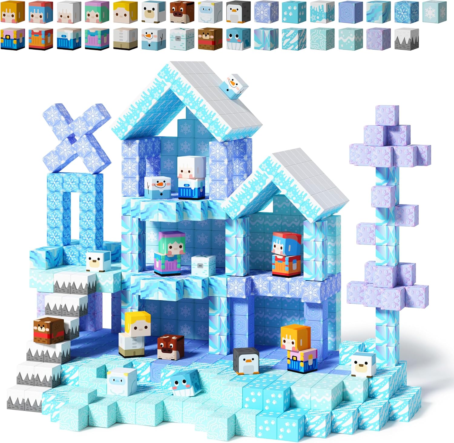 Thumbnail 6 de GobiDex Magnetic Building Blocks, 48 Pieces