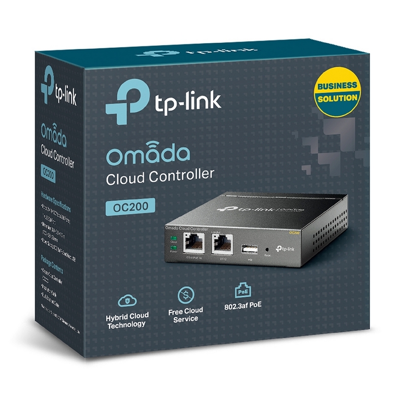 Detalle de TP-Link OC200 Controlador Cloud Omada: gestión centralizada para redes empresariales