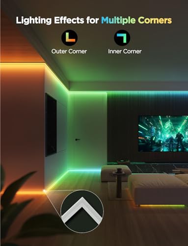 Detalle 2 de Govee RGBIC LED Strip Lights 16.4ft for Bedroom