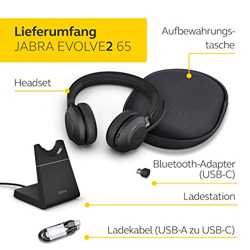 Detalle 2 de Jabra Evolve2 65 casque sans fil avec charge USB-C