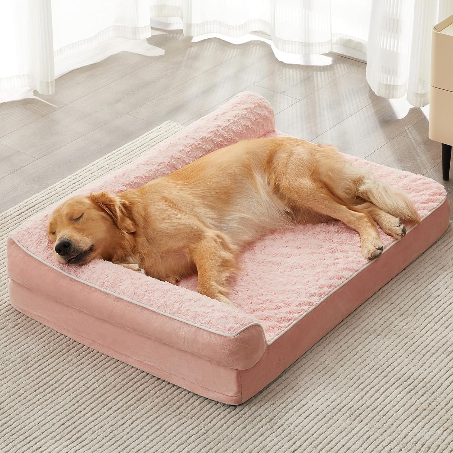 Detalle de BFPETHOME Orthopedic Dog Bed XXL