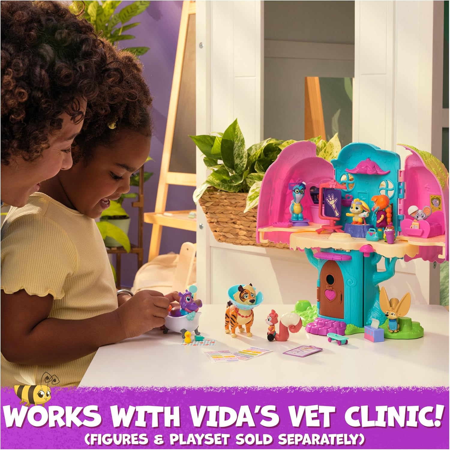 Thumbnail 1 de Vida the Vet 2 figuras articuladas + accesorios 🎲