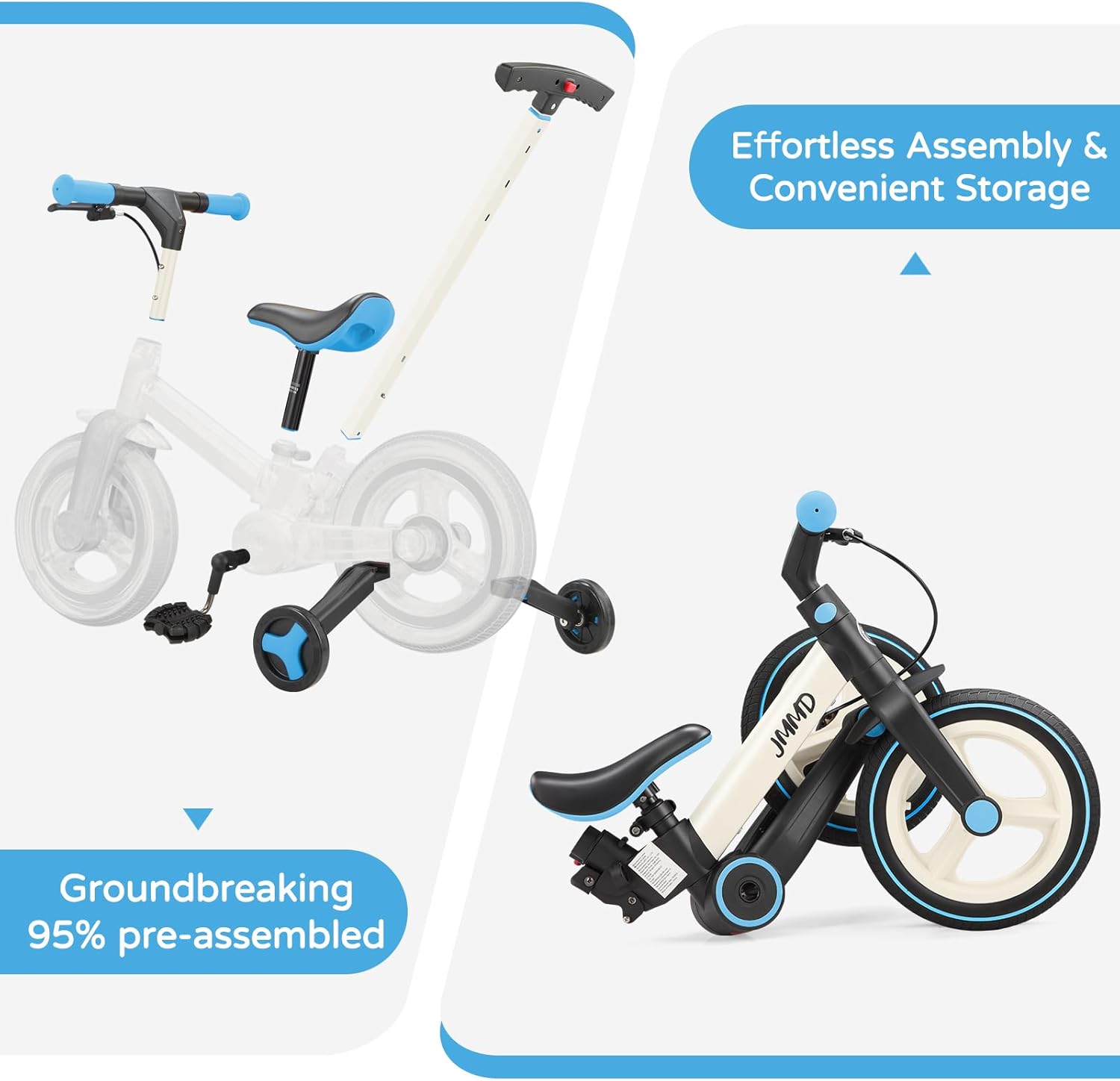 Thumbnail 6 de JMMD 6-in-1 Toddler Bike 12"