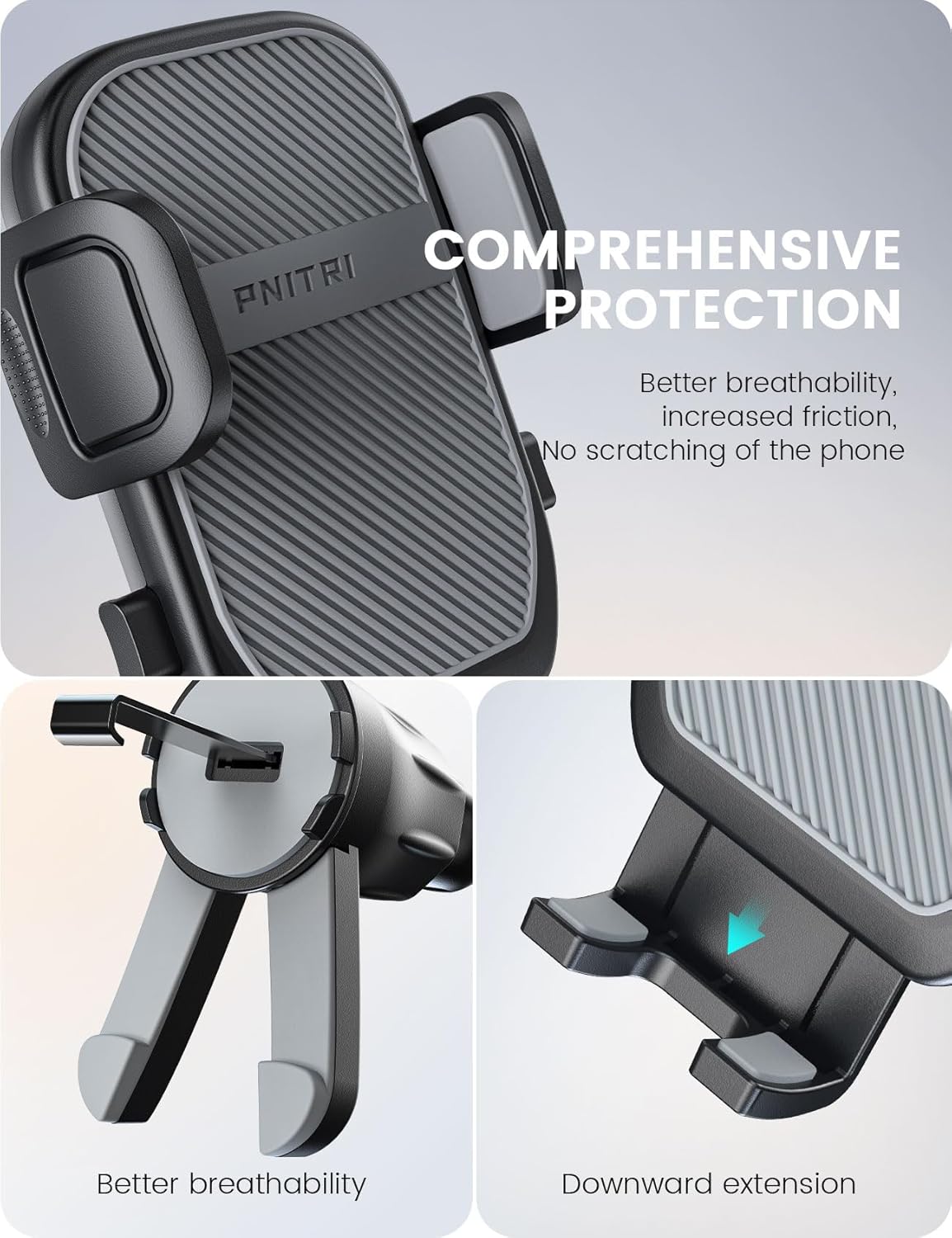 Thumbnail 6 de Pnitri Car Phone Holder 4.0–7.0" universal mount