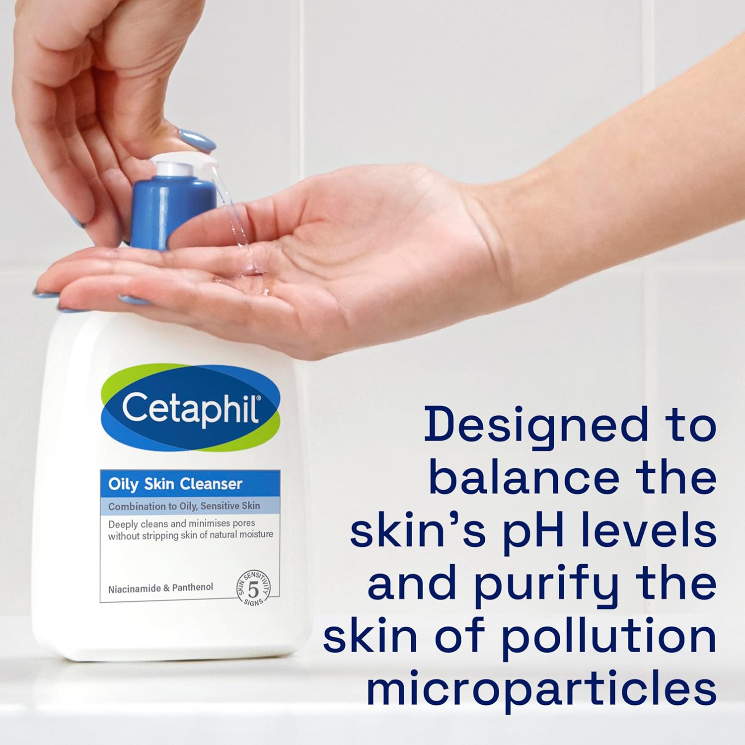 Thumbnail 6 de Cetaphil Oily Skin Cleanser (236ml) with Niacinamide – gel face wash for combination to oily, sensitive skin