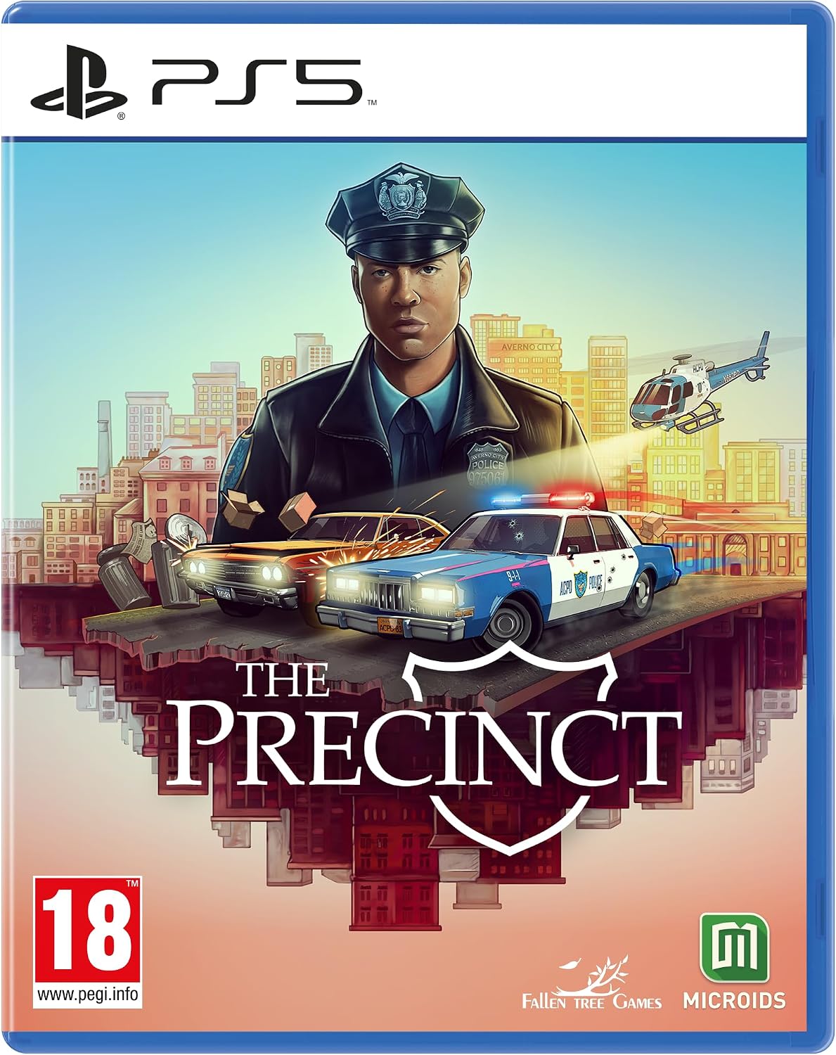 Detalle de Microïds The Precinct – Standard Edition (PS5)