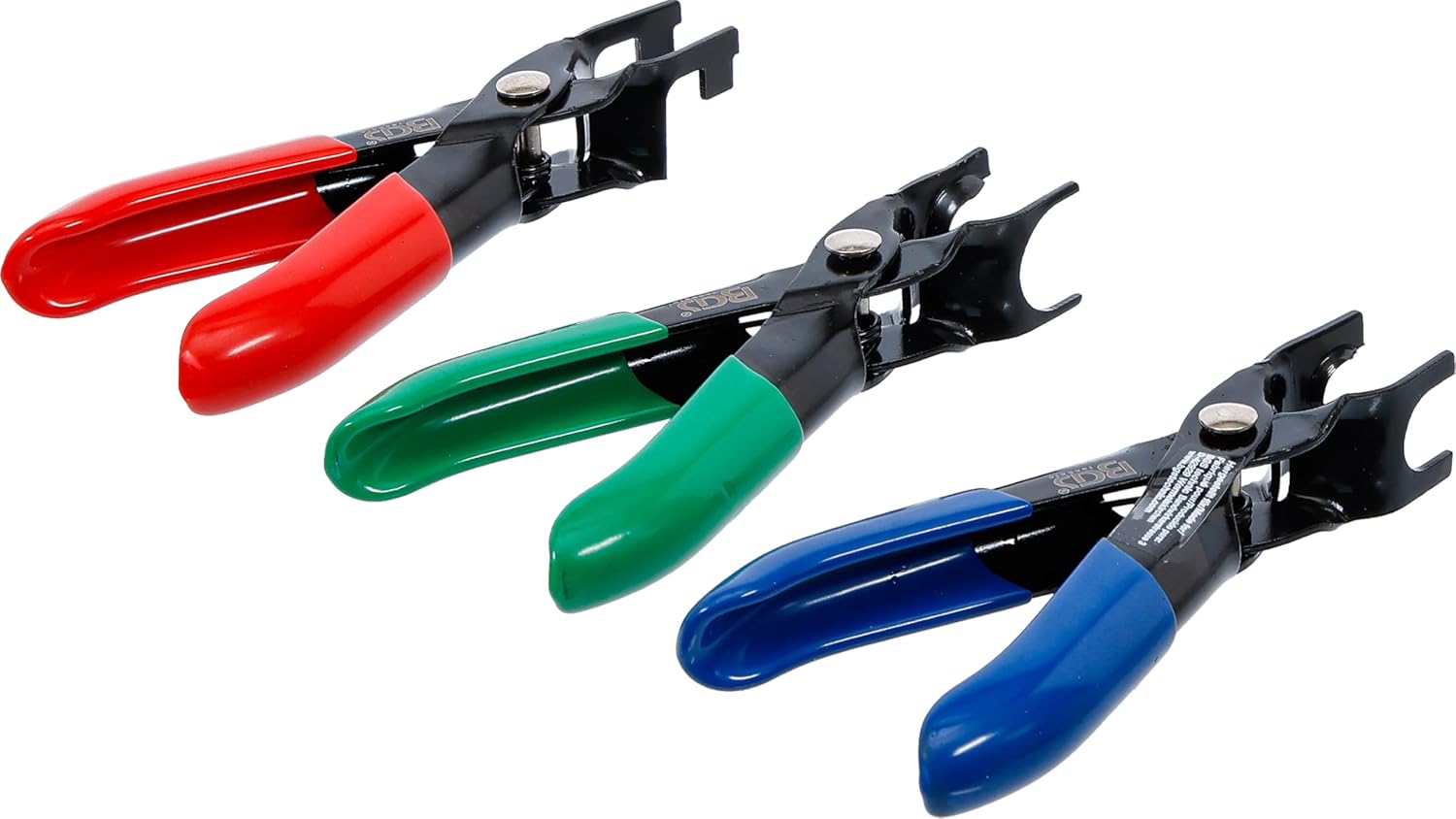 Detalle de BGS 8012 pinze per tubo carburante (set da 3 pezzi)