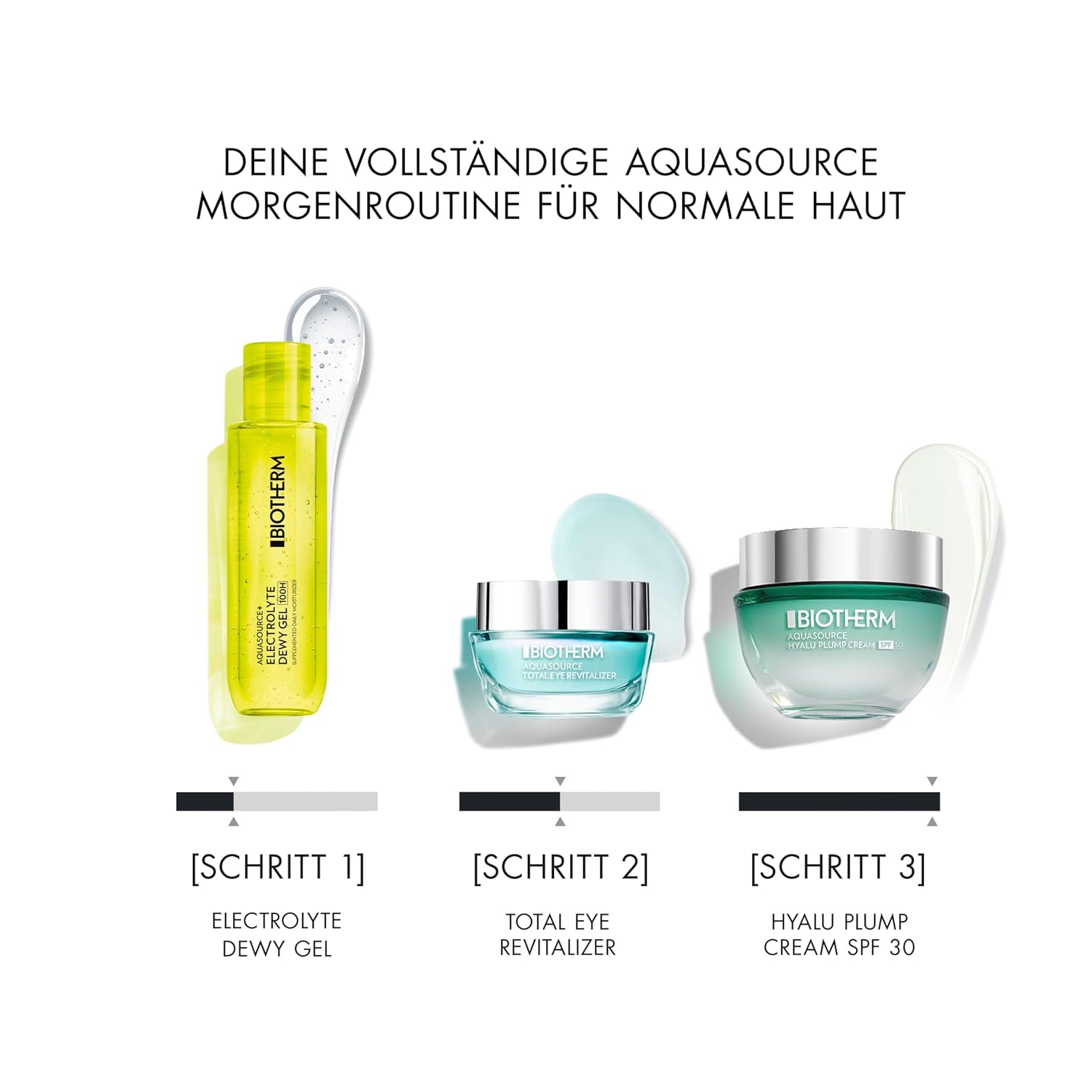 Thumbnail 6 de Biotherm Aquasource Total Eye Revitalizer Augencreme – kühlender Sofort-Effekt, Sakura-Blatt-Extrakt & Koffein (15 ml)