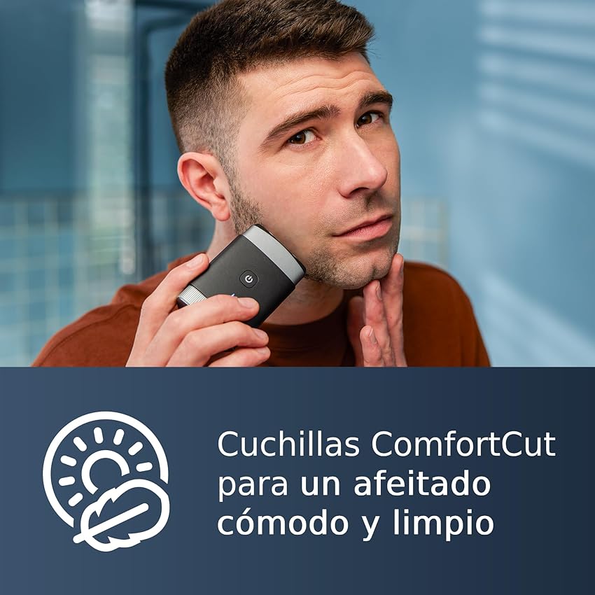 Thumbnail 2 de Philips PQ888/06 Afeitadora portátil 3D, ComfortCut 📷