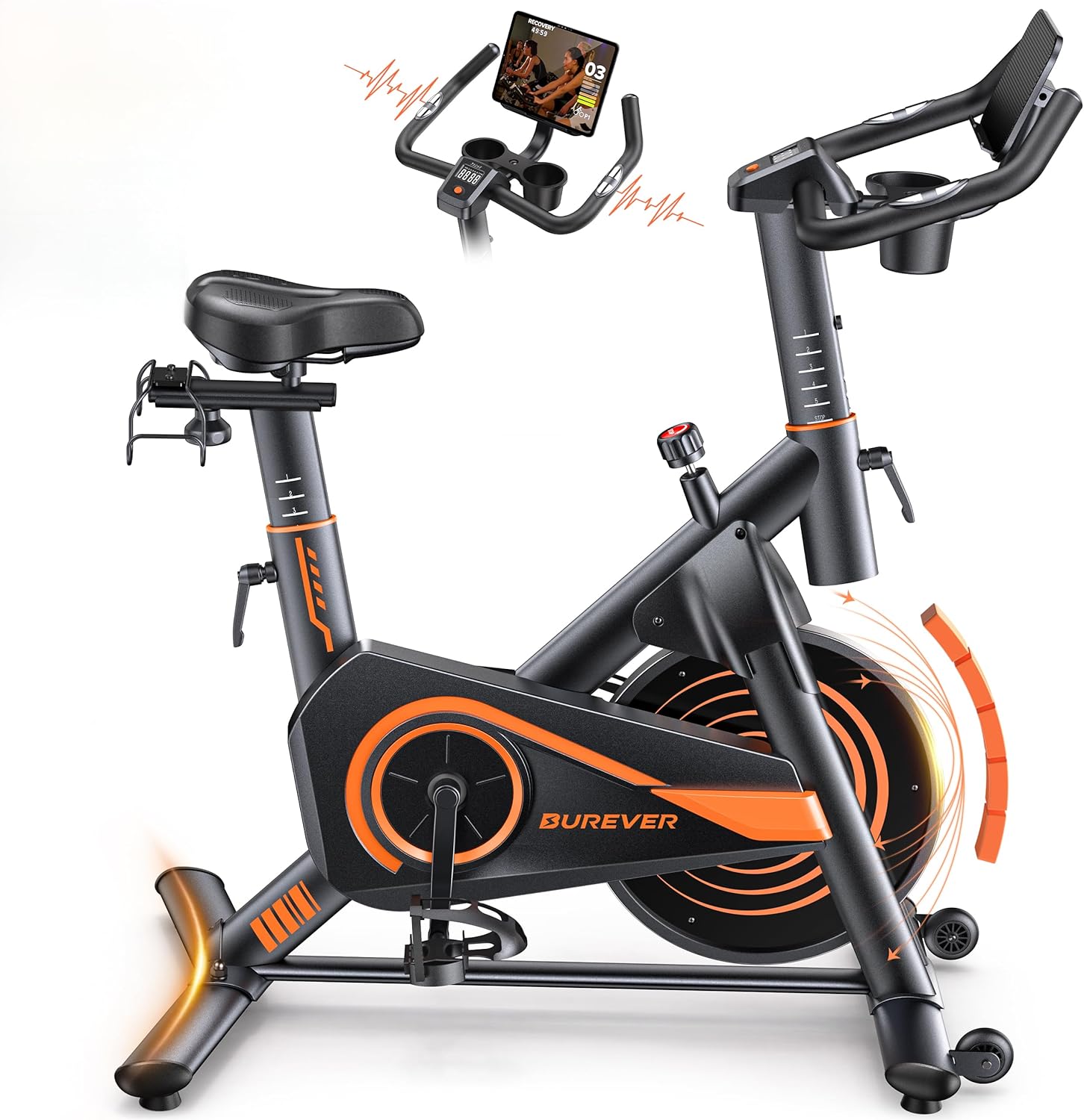 Detalle de Burever 2026 Bicicleta estática para casa