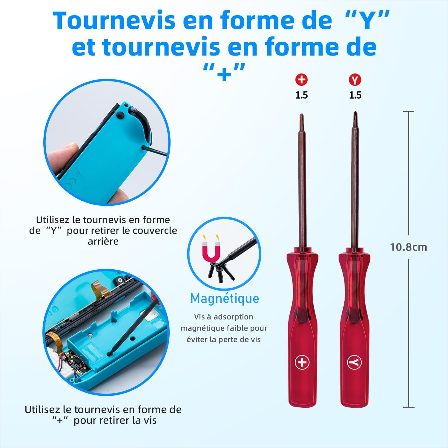 Detalle 2 de Tolesum Joysticks analogiques 3D pour Switch