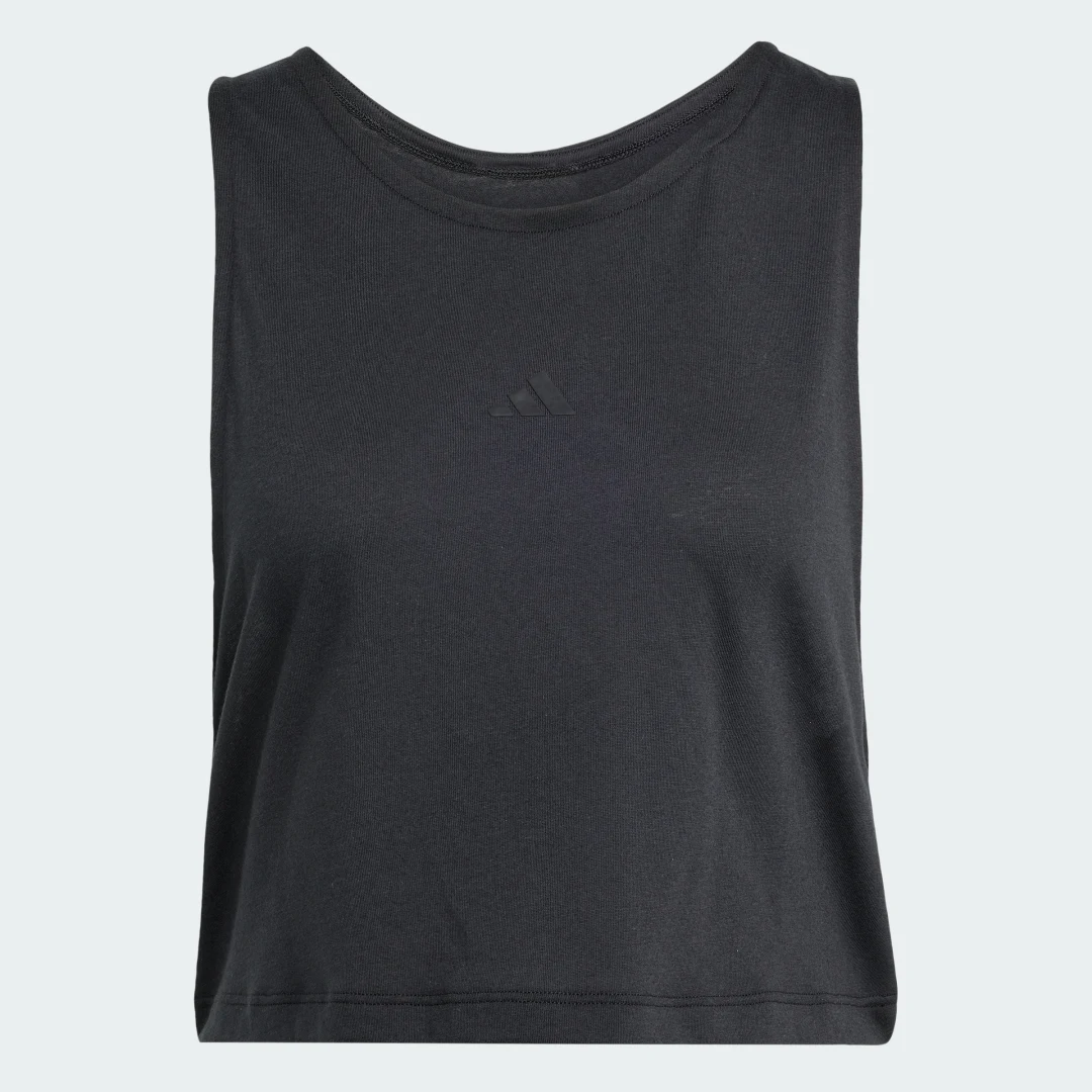 Thumbnail 3 de Adidas Camiseta corta Yoga Essentials Negro