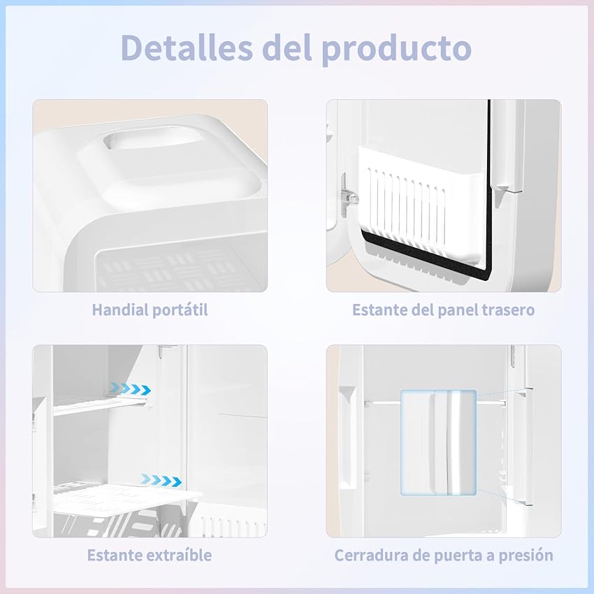 Thumbnail 6 de YASHE Mini Nevera 4 L para skincare