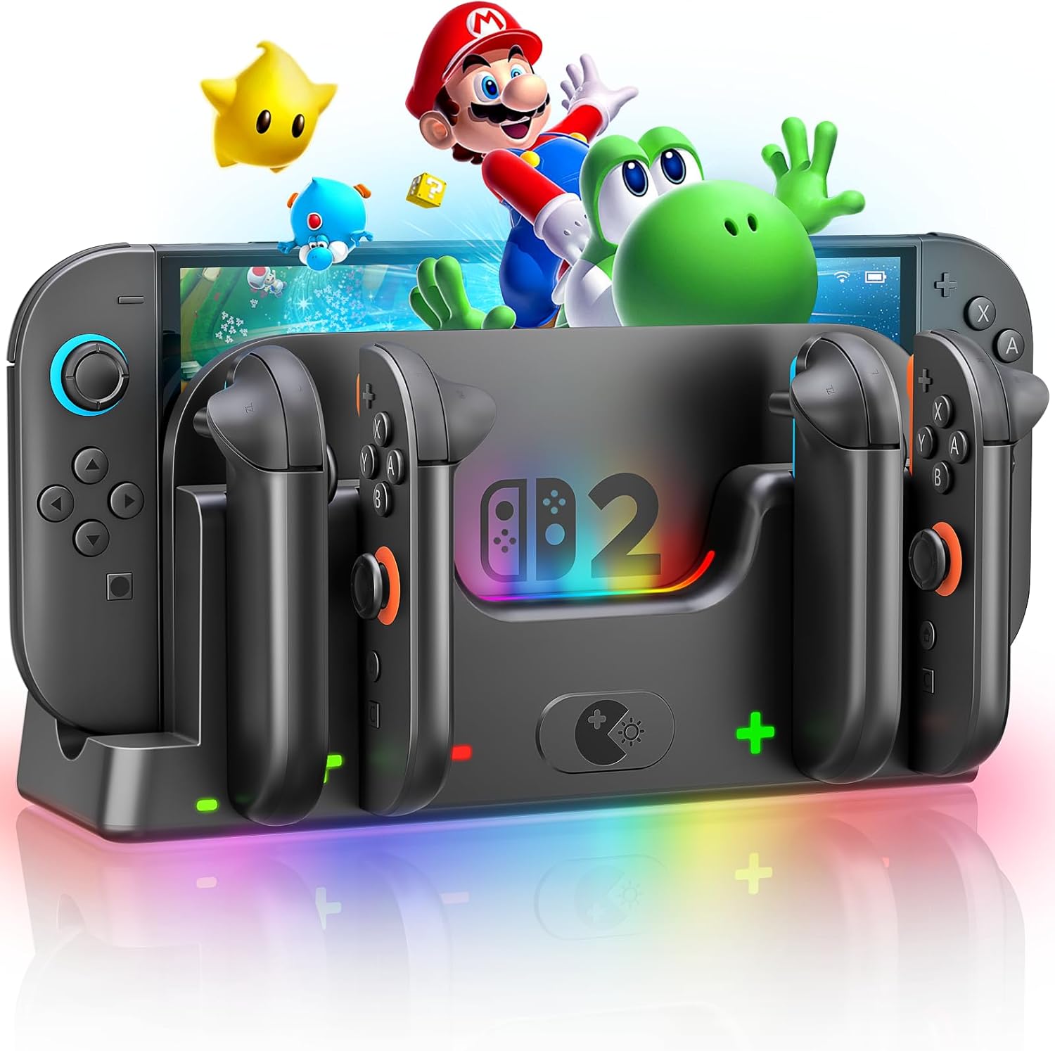 Detalle de Wenocally Switch 2 Charger Dock