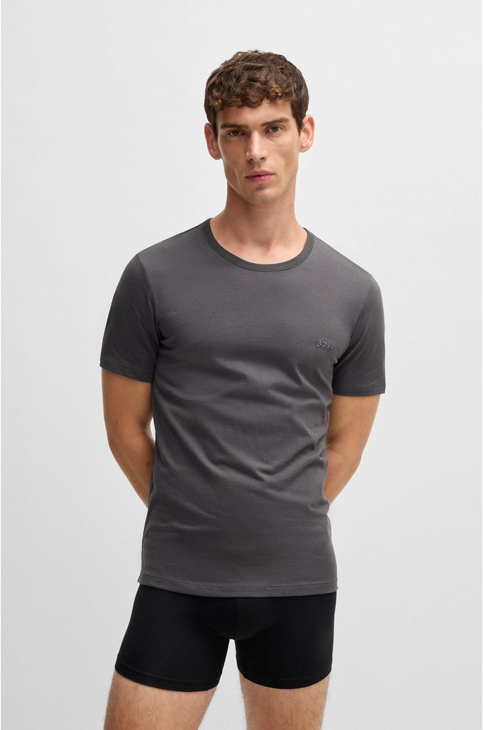 Detalle 2 de BOSS T-shirt Rn 3p Co T-Shirt 3er Pack