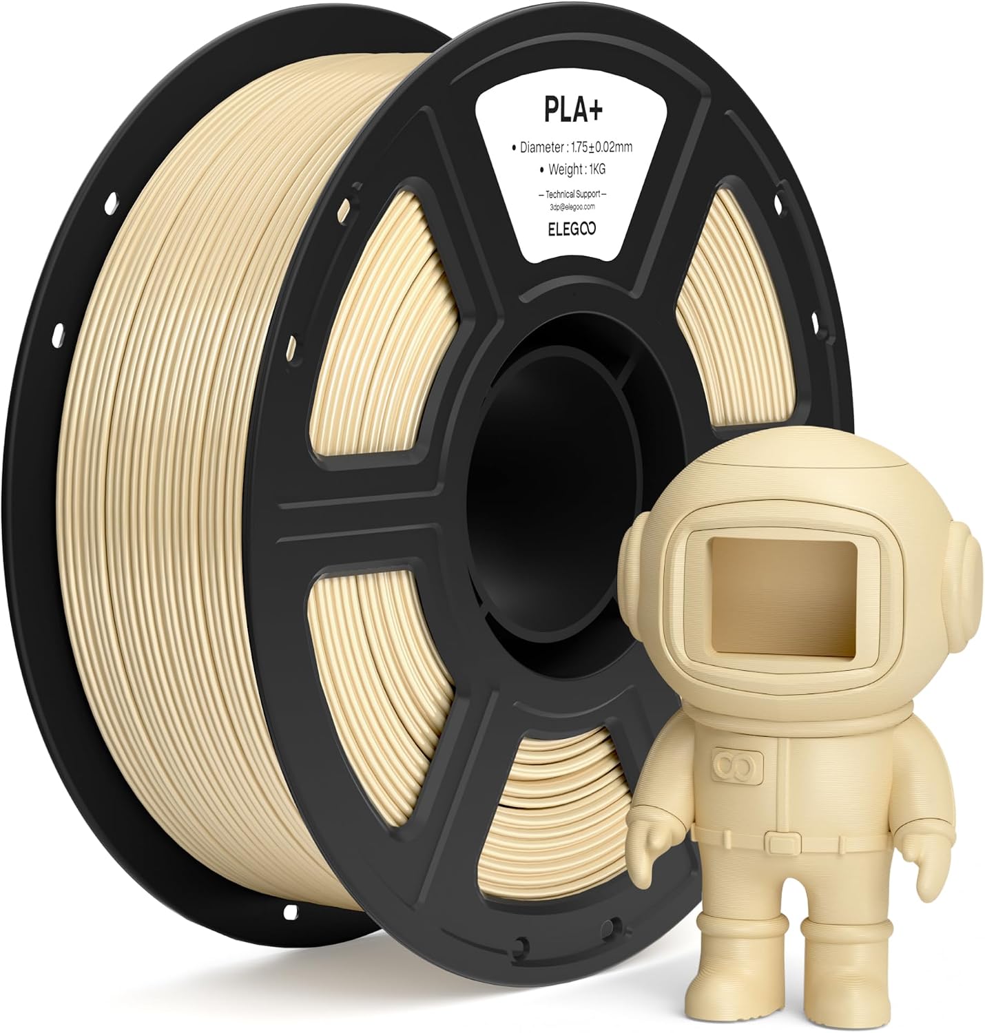 ELEGOO PLA+ Filament 1.75mm 1KG