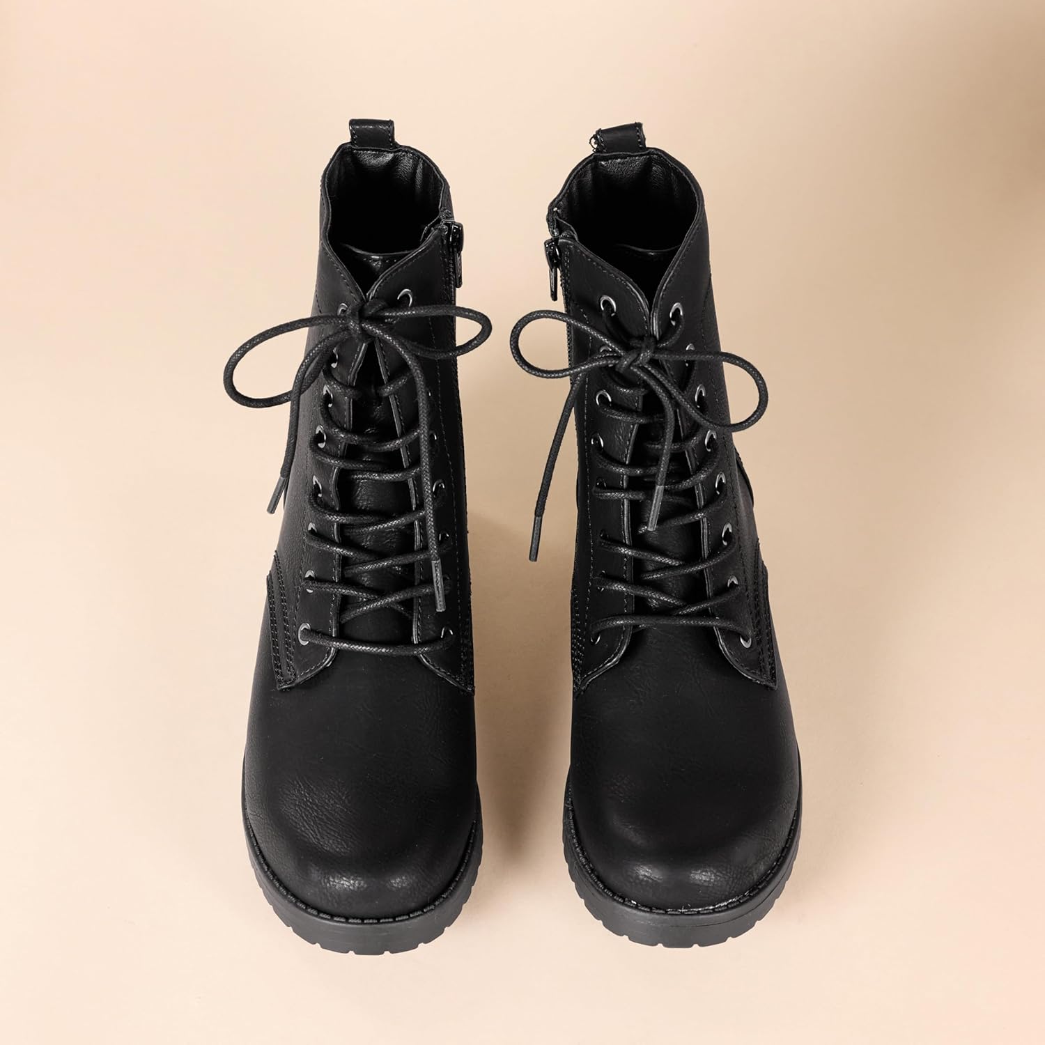 Thumbnail 2 de Amazon Essentials Damen Kampfstiefel mit Schnürung – gepolsterte Komfort-Boots mit Innenreißverschluss