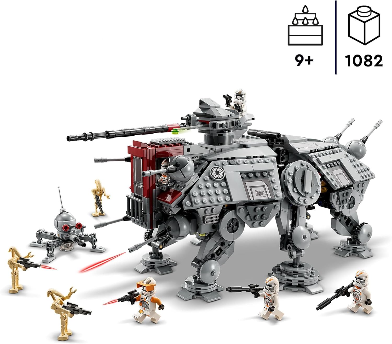 Thumbnail 1 de LEGO Star Wars 75337 Walker AT-TE: set da costruire con minifigure e droidi, per veri fan della Vendetta dei Sith