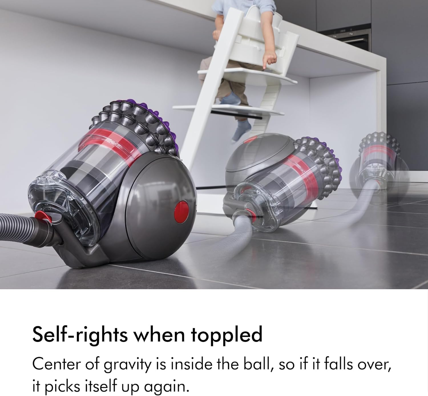 Thumbnail 3 de Dyson Big Ball Absolute 2: aspirapolvere a traino per pavimenti, con 19 cicloni e tecnologia Ball