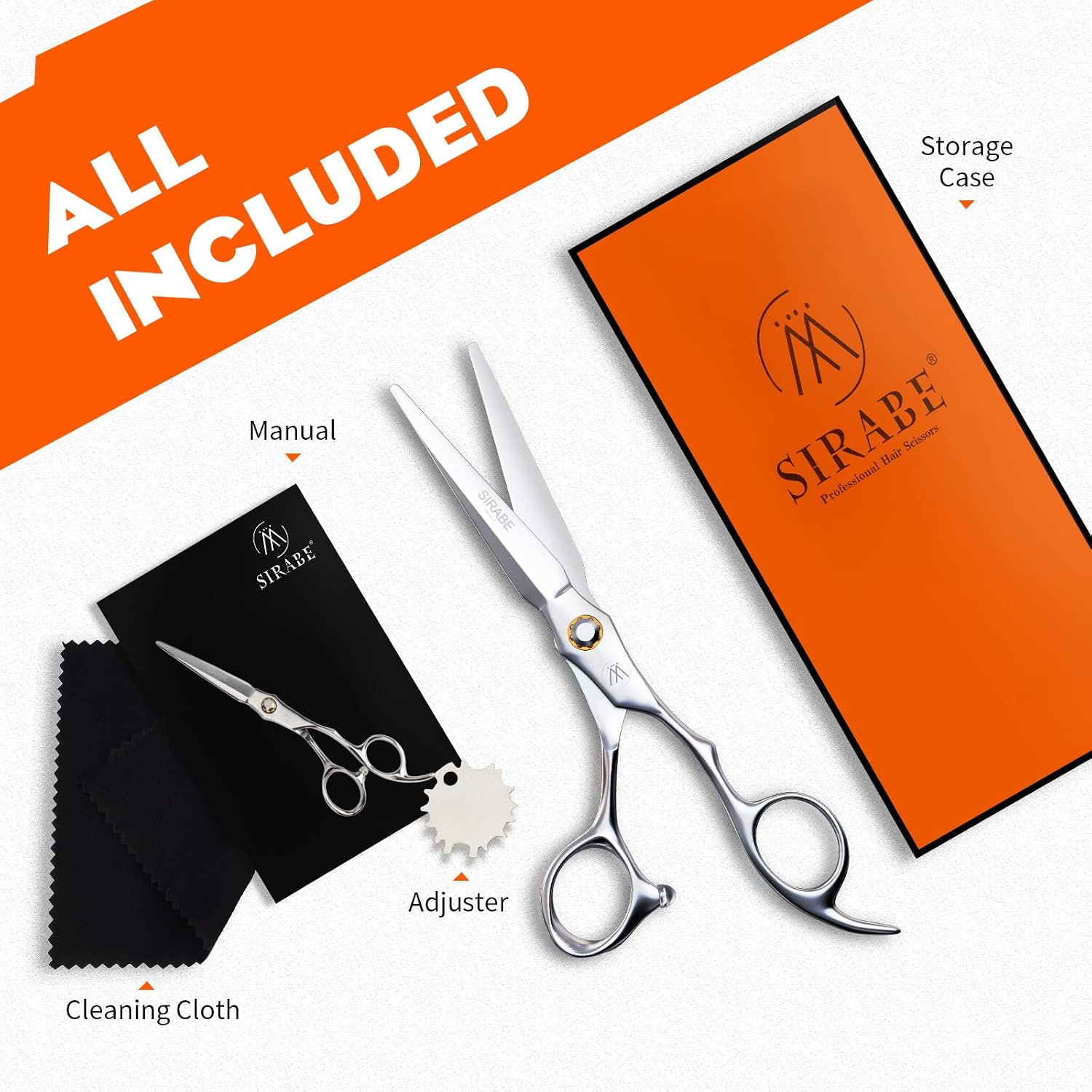 Thumbnail 5 de Sirabe Hair Cutting Scissors, 6.3-Inch