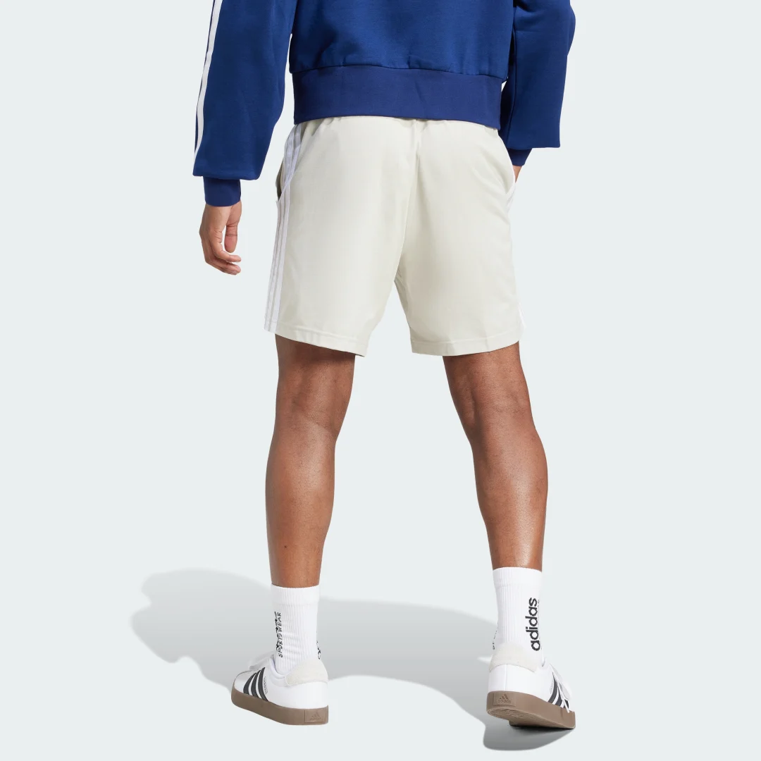 Thumbnail 1 de Pantalón corto Adidas Essentials Single Jersey 7-Inch 3 bandas – beige