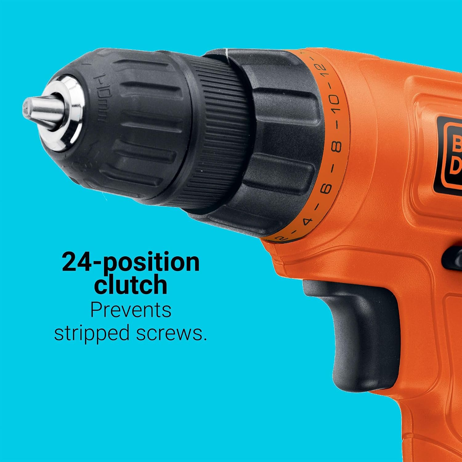 Detalle 2 de BLACK+DECKER LD120VA 20V MAX* Cordless Drill/Driver, 30-Piece Set