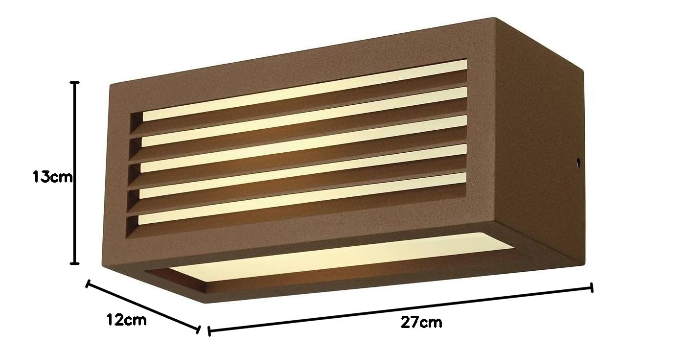 Thumbnail 6 de SLV 232497 – Applique murale BOX-L, rouille ( Aluminium / Acrylique )