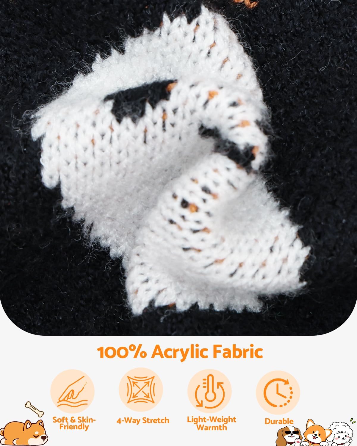 Thumbnail 2 de CuteBone Dog Sweater, XS-XXL