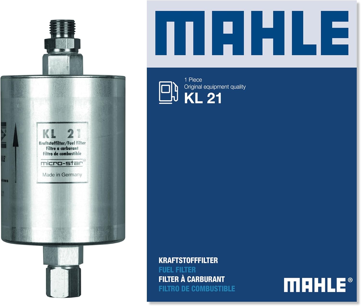 Detalle de MAHLE KL 21 Filtre à carburant Porsche