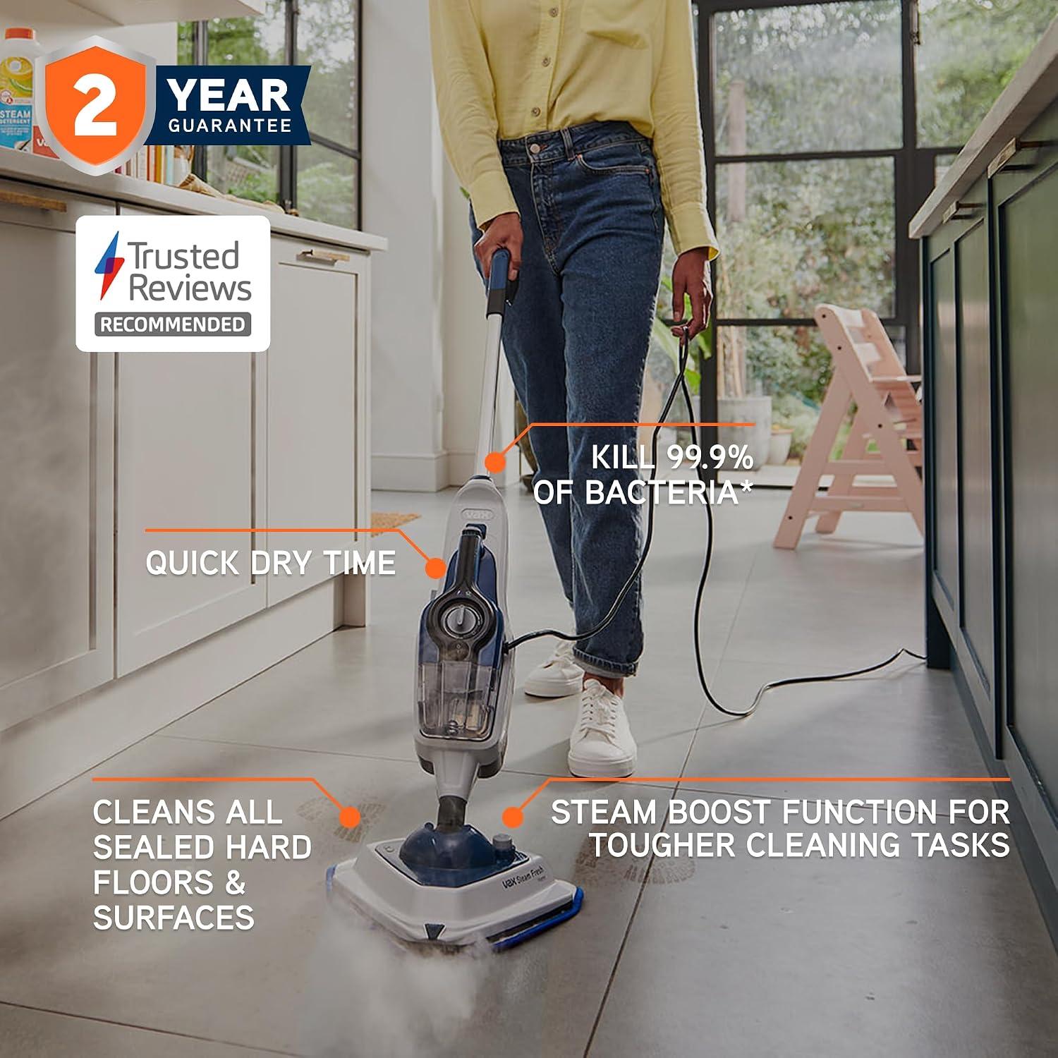 Detalle 2 de Vax Steam Fresh Home Steam Cleaner