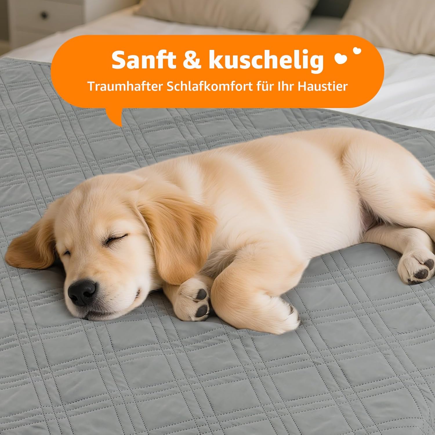 Thumbnail 5 de PICK FOR LIFE wasserdichte Hundedecke 172x208 cm – extra groß, rutschfest & waschbar